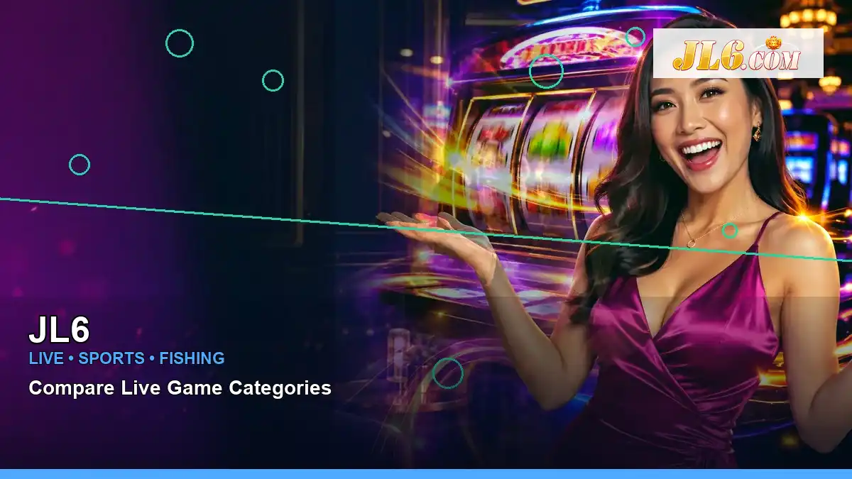 JL6 right-framed play phone mobile casino games highlighting mobile-friendly casino play