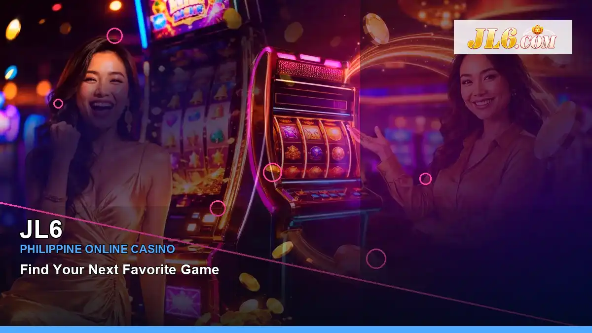 JL6 left close-up neon jackpot slot games highlighting mobile-friendly casino play