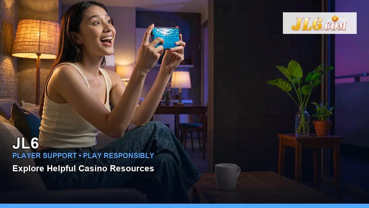 JL6 mobile player male casino fishing games highlighting mobile-friendly casino play