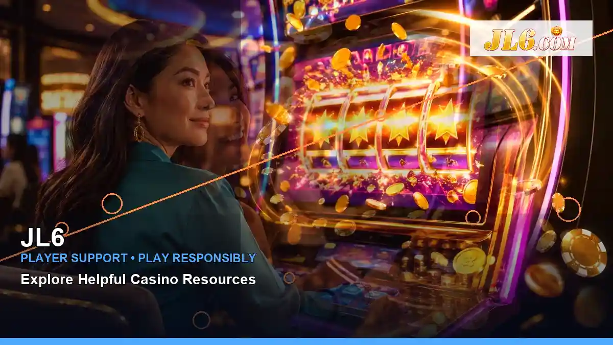 JL6 left-diagonal casino cashback rewards highlighting mobile-friendly casino play